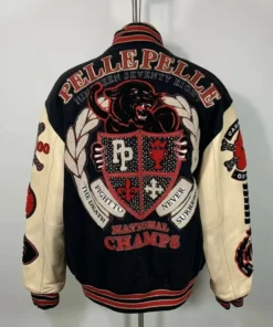 Pelle Pelle National Champs Panther Varsity Jacket