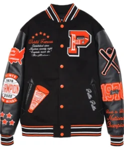 Pelle Pelle World Famous MB Varsity Jacket