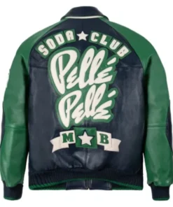 Pelle Pelle Green Black Soda Club Jacket